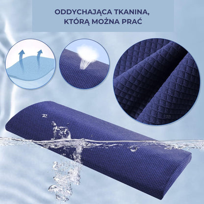 Poduszka Lędźwiowa Ortopedyczna Memory Foam do Samochodu (89740001)