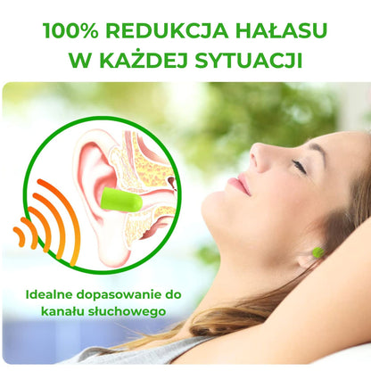 Zatyczki do uszu anatomiczne, uniwersalne, 5 par (89750001)