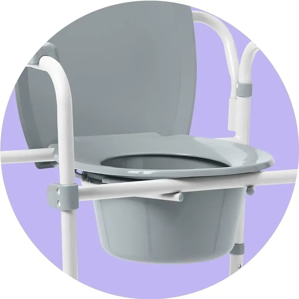 Krzesło toaletowe Airm Health z regulacją wysokości (91890001)