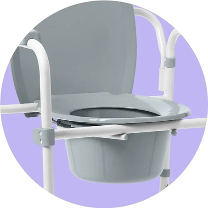 Krzesło toaletowe Airm Health z regulacją wysokości (91890001)