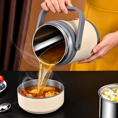 Dwupoziomowy lunchbox z podgrzewaniem USB, 2 l (91590001)