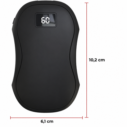 Kieszonkowy ogrzewacz do rąk z powerbankiem 4000 mAh (90790001)