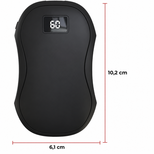 Kieszonkowy ogrzewacz do rąk z powerbankiem 4000 mAh (90790001)