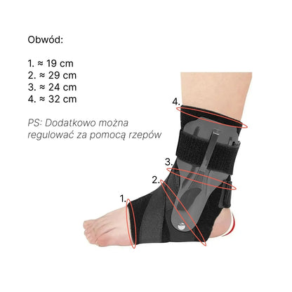 Orteza Stabilizator Kostki Elastyczna Uniwersalna (7992)