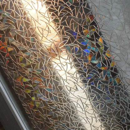Naklejka 3D Efekt Tęczy na Szybę 45x100 cm (8150)