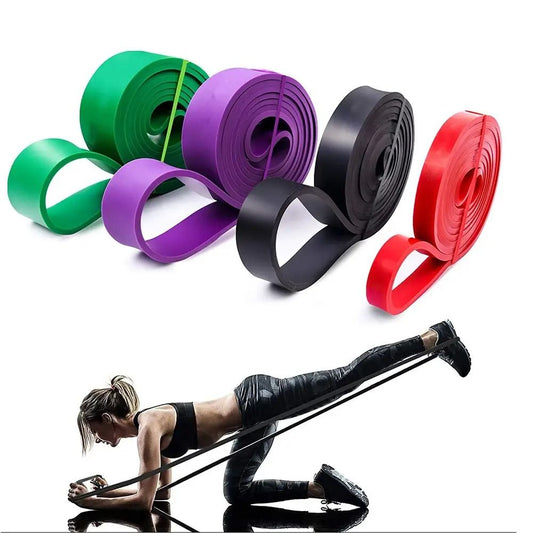 Zestaw 7 gum oporowych do ćwiczeń fitness (8119)