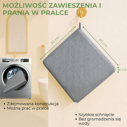 Miękka nakładka na siedzisko prysznicowe z antypoślizgowym spodem (94430001)