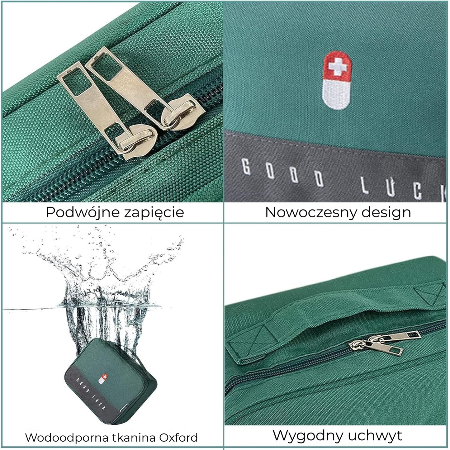 Przenośny organizer apteczka na leki (94390003)