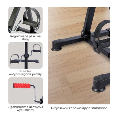 Rower rehabilitacyjny do ćwiczeń rąk i nóg Dual Bike (94670001)