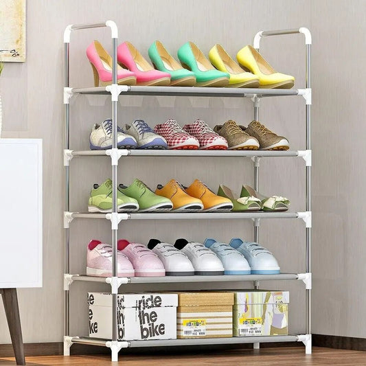 Regał na buty 5-poziomowy biały (5635)