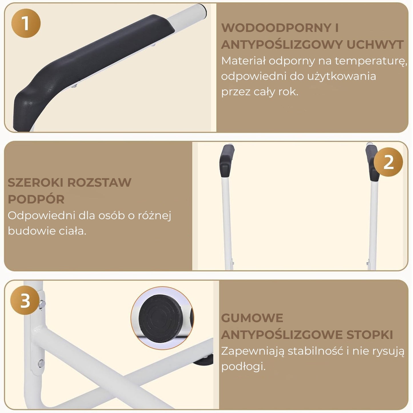 Poręcz do wstawania z łóżka kanapy (94480001)