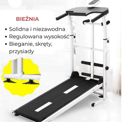 Wielofunkcyjna bieżnia mechaniczna domowa (92600001)