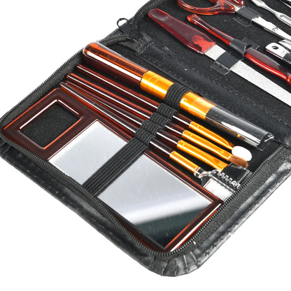 Zestaw Manicure i Pedicure 13 Elementów w Etui (C026)